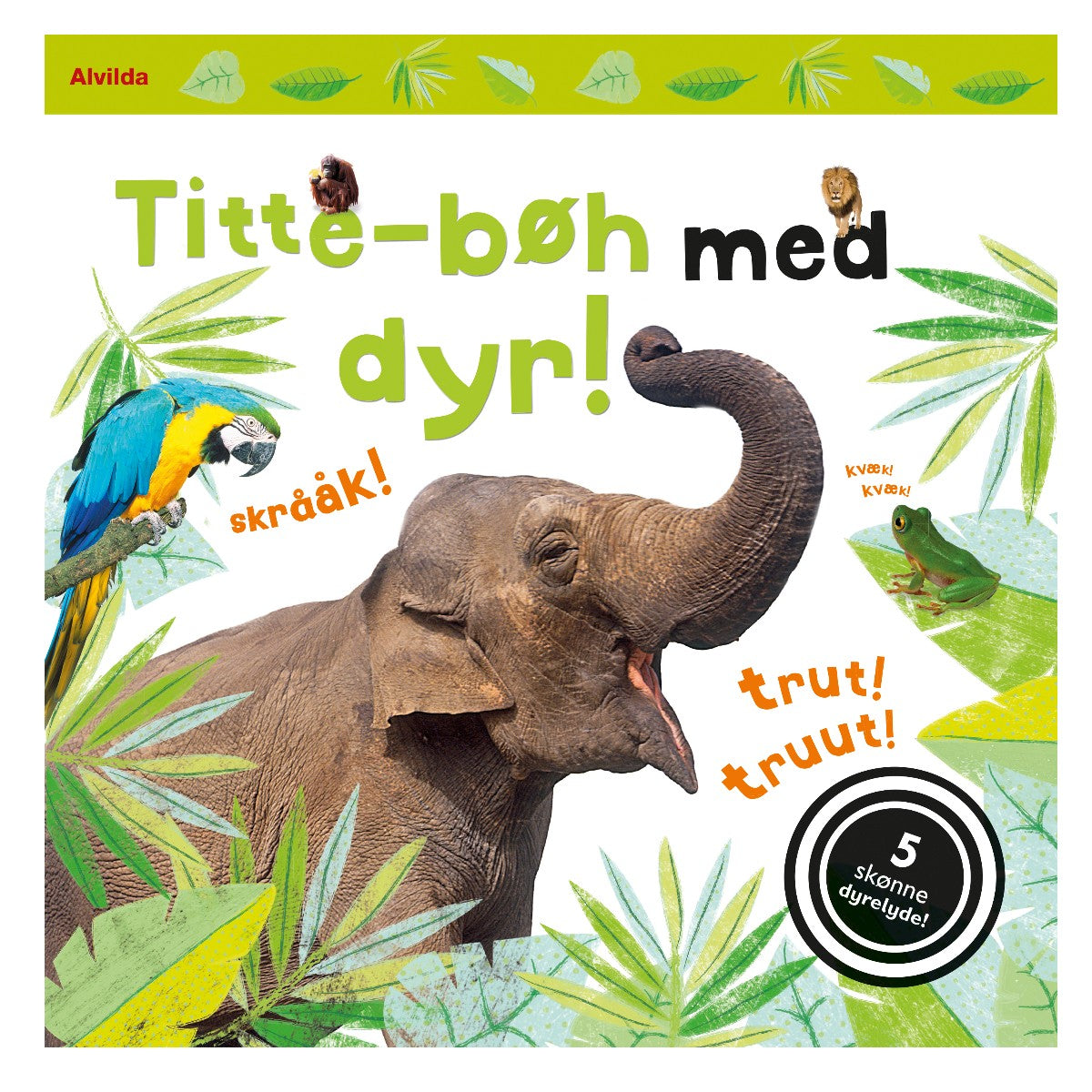 Bog titte-bøh med dyr