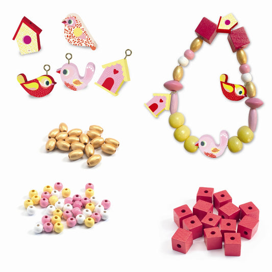 Djeco Træperler, Fugle