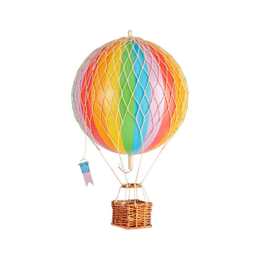 Authentic Models Travels light luftballon, 18cm. - Rainbow