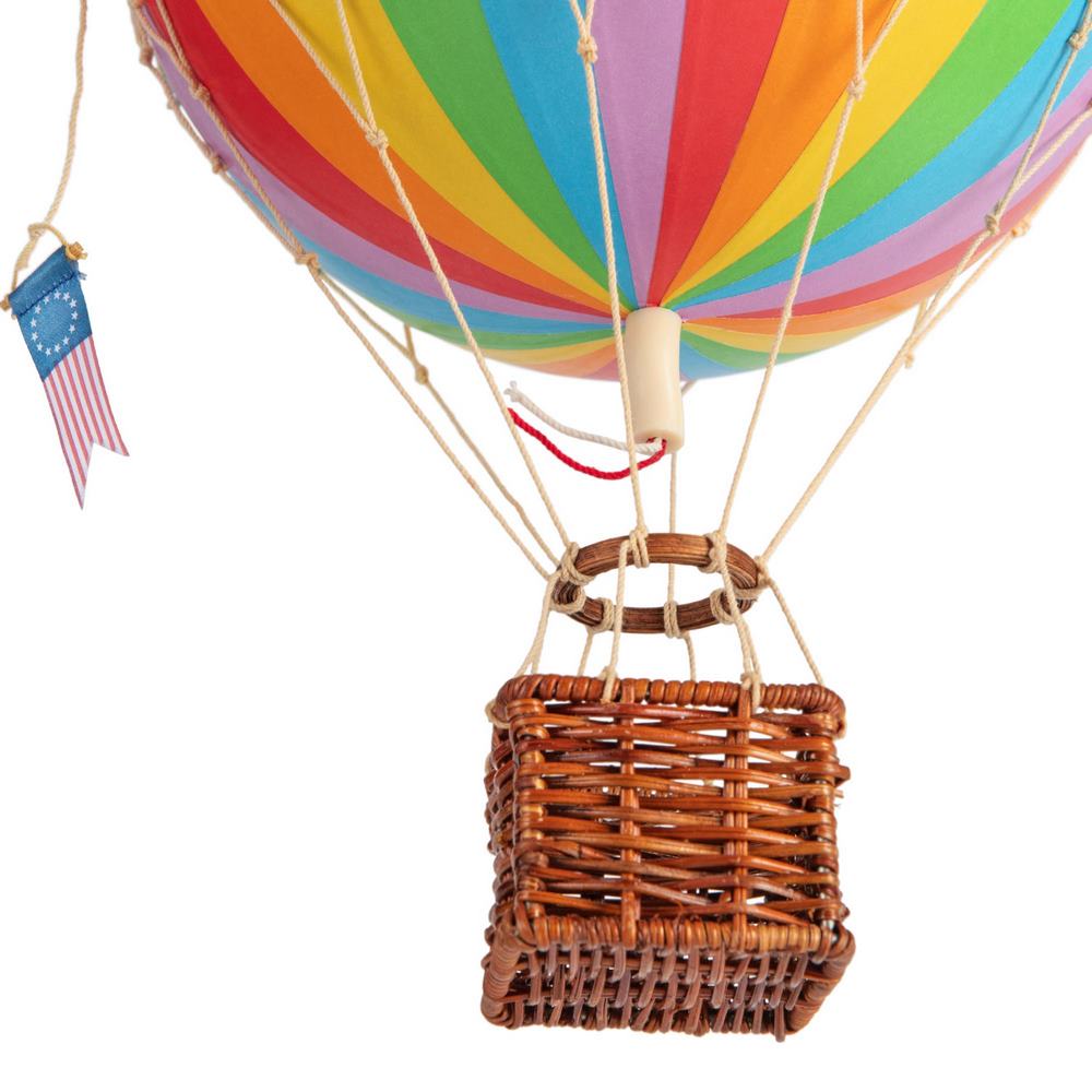 Authentic Models Travels light luftballon, 18cm. - Rainbow
