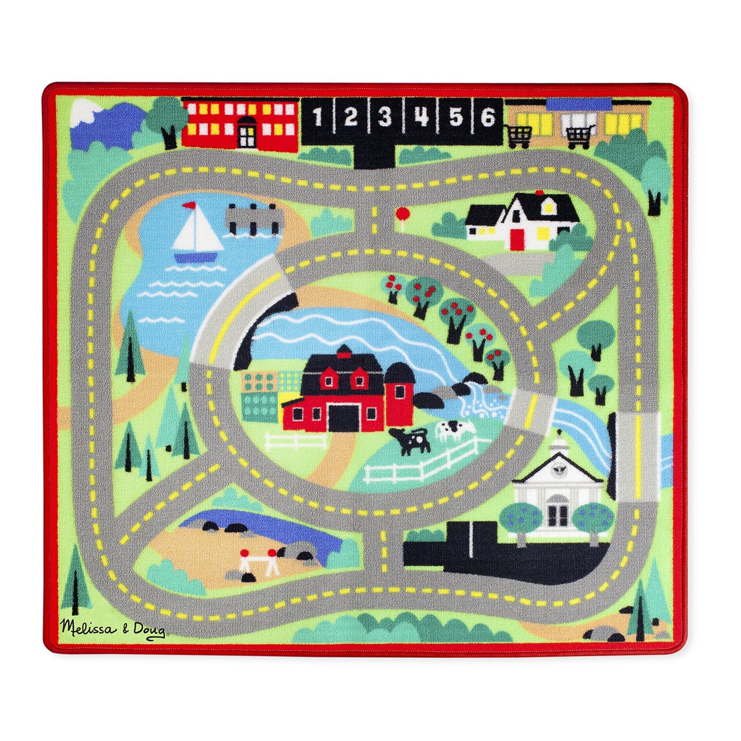 Melissa & Doug vejtæppe - All About Kids Odense