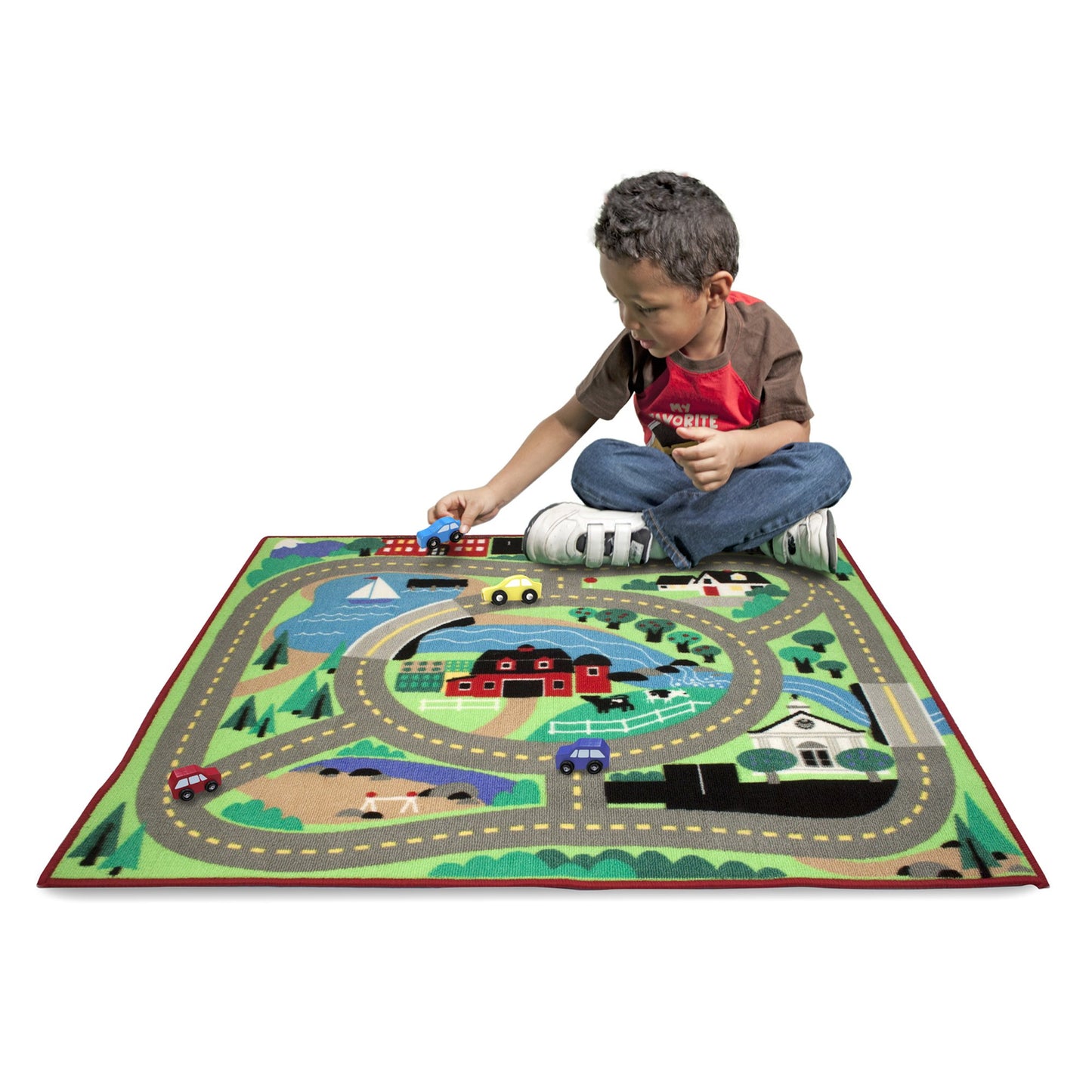 Melissa & Doug vejtæppe - All About Kids Odense