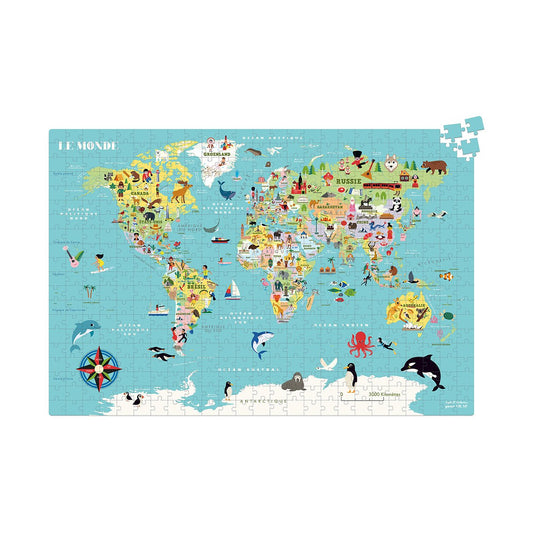 Vilac Puslespil med 500 brk. - Verden af Ingela Arrhenius