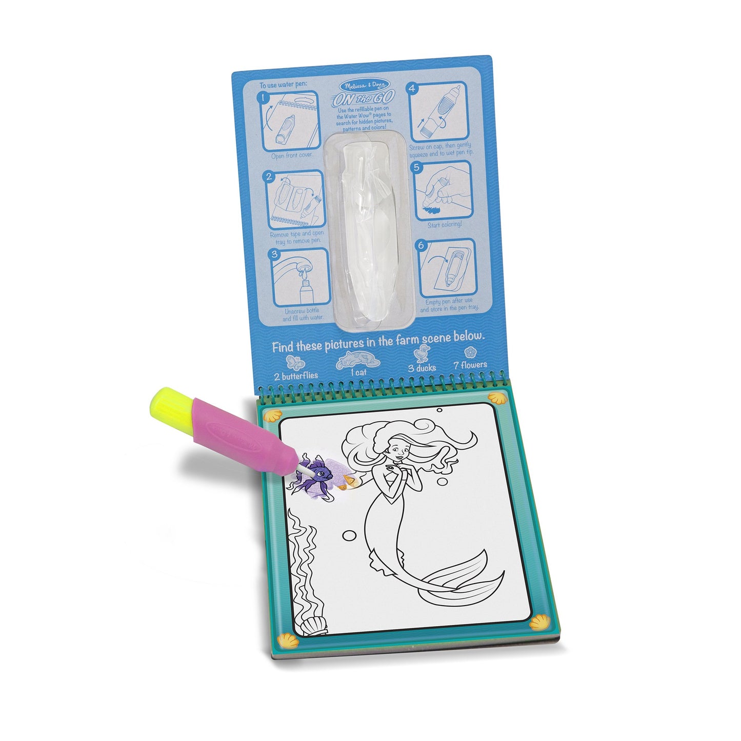 Melissa & Doug water wow Fairy tale - All About Kids Odense