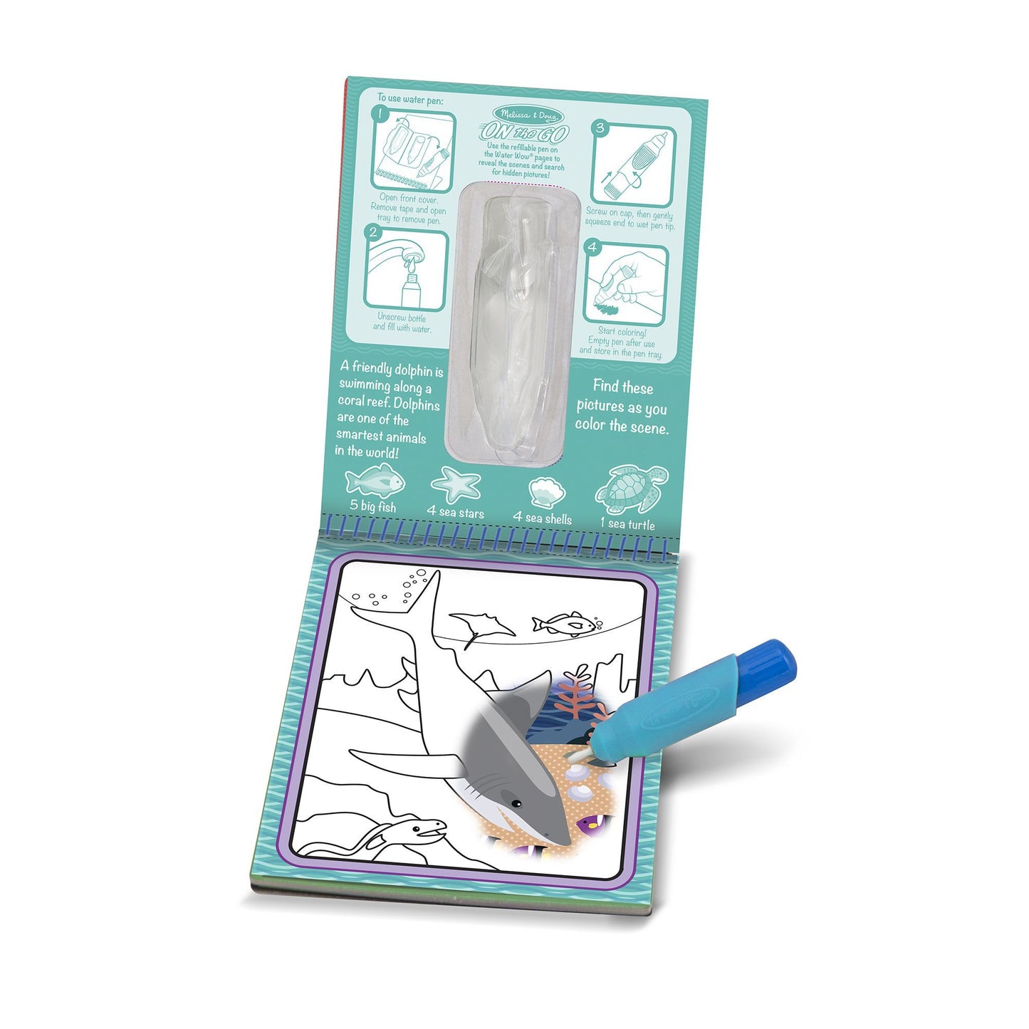 Melissa & Doug water wow Under the sea - All About Kids Odense