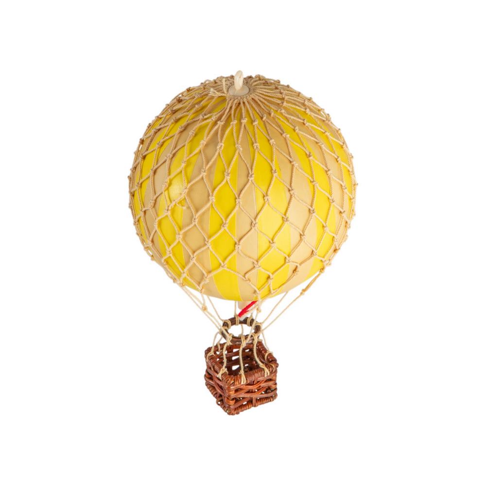 Authentic Models Floating the skies luftballon, 8,5cm. - True yellow