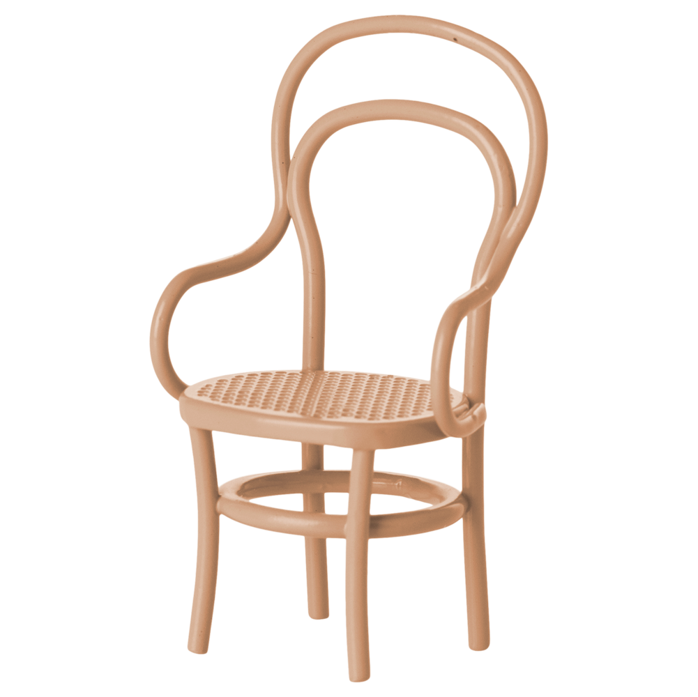 Maileg Vintagestol, Mus, Mørk pudder
