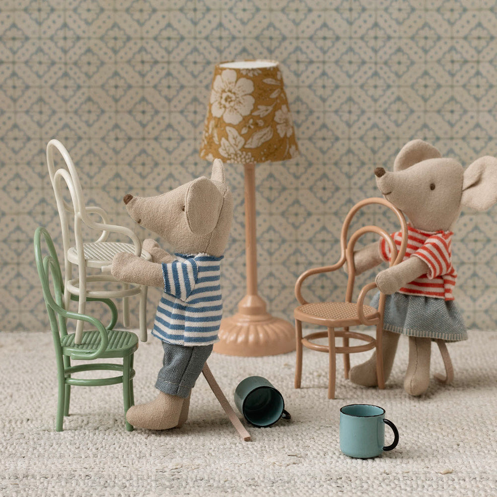 Maileg Vintagestol, Mus, Mint