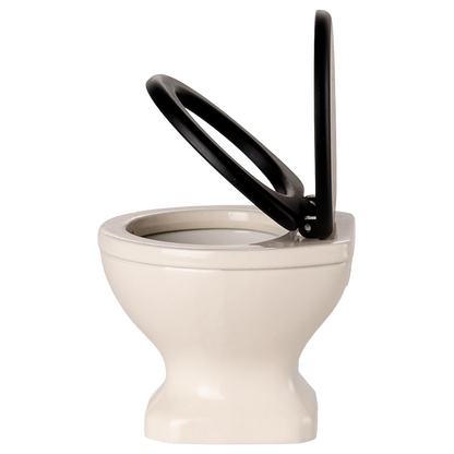 Maileg WC, Mus - Råhvid