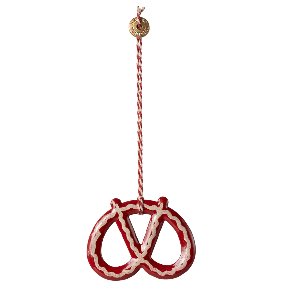 Maileg Metalophæng, Kringle - Strib
