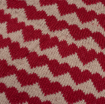 Sweater med hjerter.