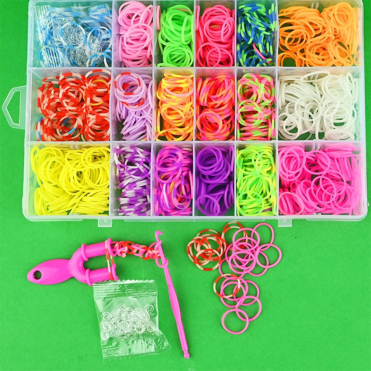 Robetoy Loom Bands - 1400 stk.