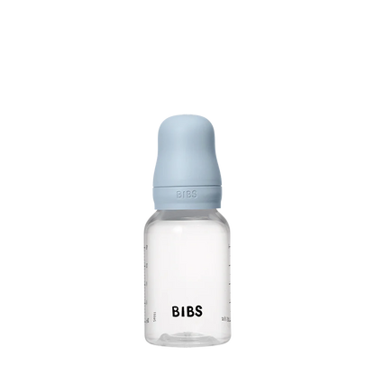 BIBS Baby Bottle Complete Set 150ml Latex - Baby Blue