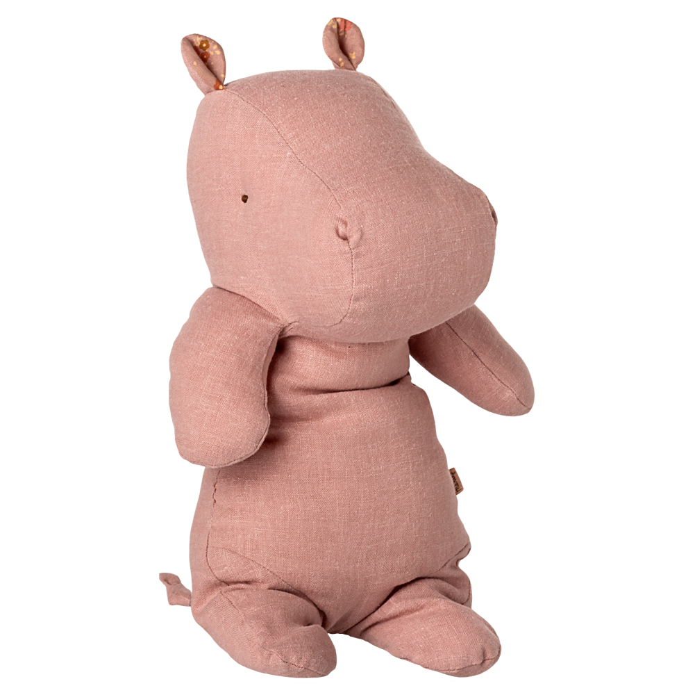 Maileg Safari friends, Flodhest, Medium - Rosa