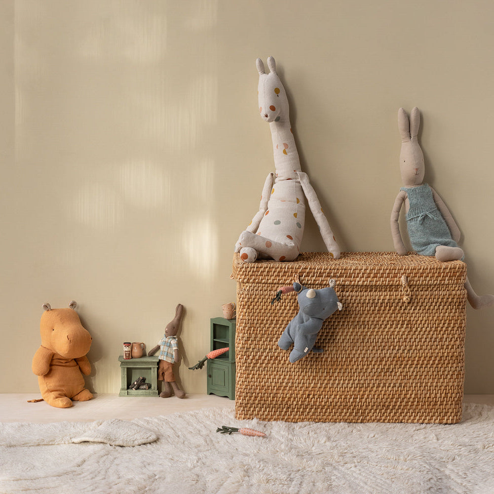 Maileg Safari friends, Flodhest, Medium - Honninggul