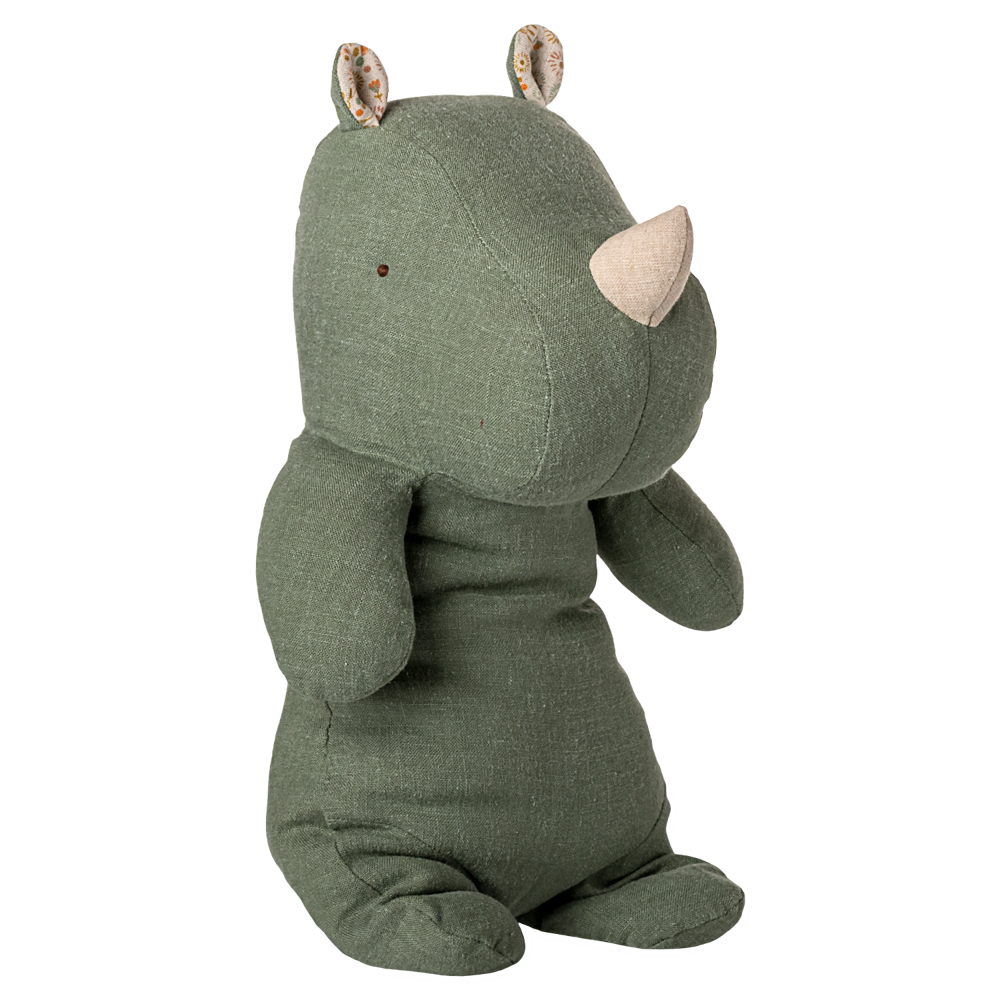 Maileg Safari friends, Næsehorn, Medium - Salviegrøn