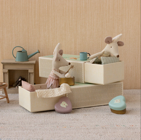 Maileg Tandfe mus, Lillesøster i tændstikæske