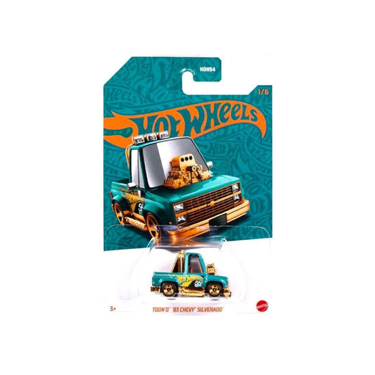 Hot Wheels Basics Anniversary 1:64, Toon'D'83 Chevy Silverado