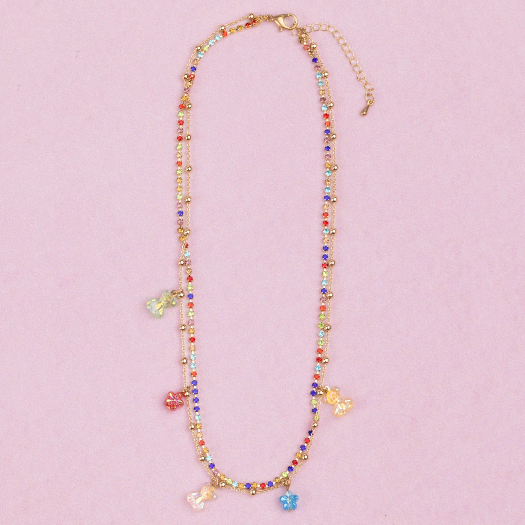 Great Pretenders Chic Gummy Glam Necklace