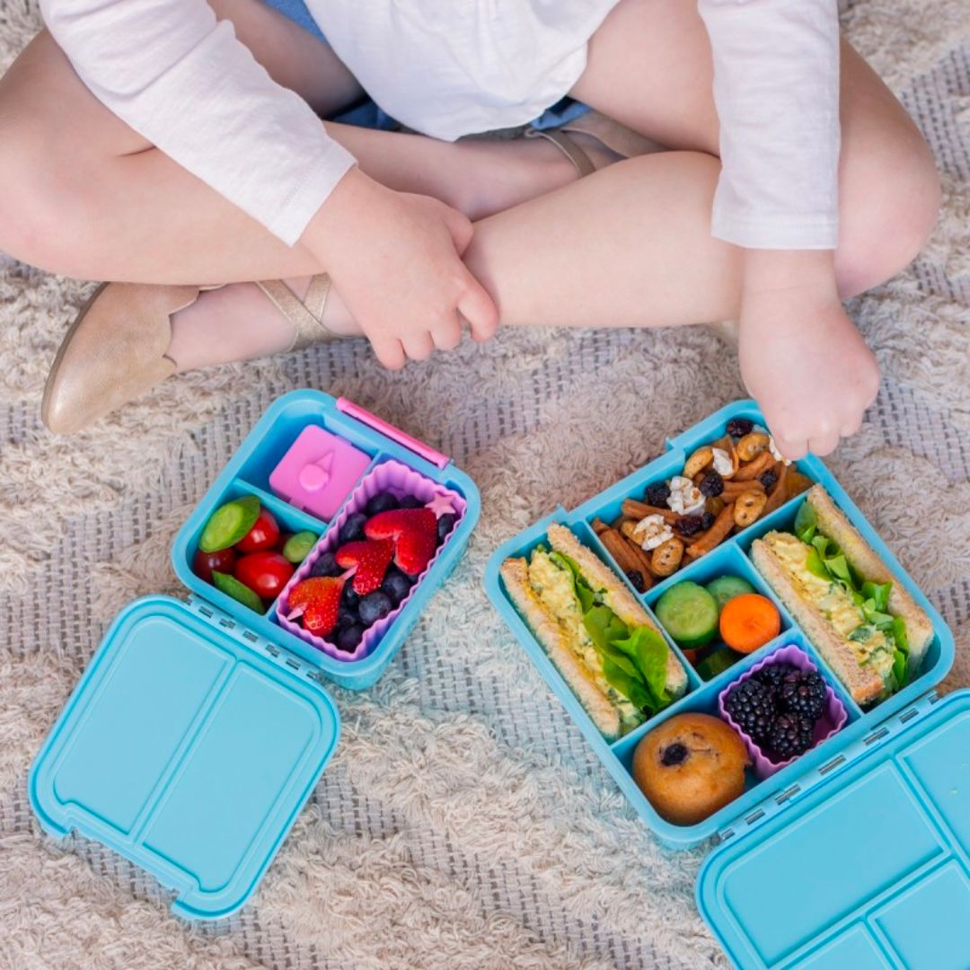 Little Lunch Box 'Bento two', Sky blue