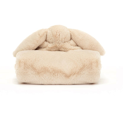 Jellycat Bashful kanin Luxe, Willow tæppe