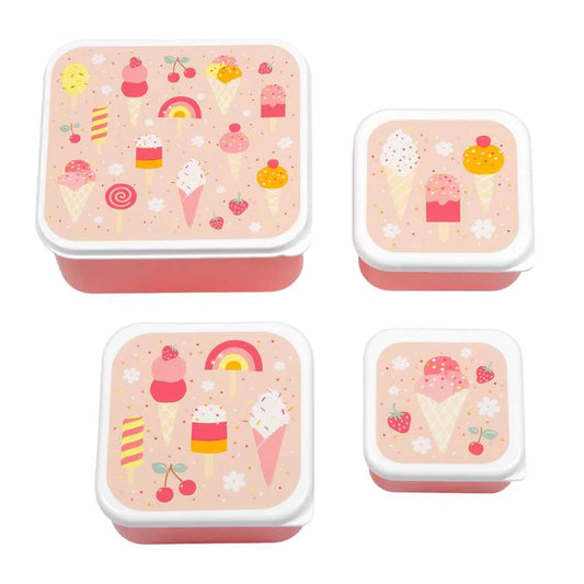 A Little Lovely Company snackbox sæt, ice cream