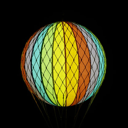 Authentic Models luftballon 32cm, rainbow - LED lys