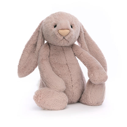 Baby Jellycat Bashful kanin Luxe, Rosa 51 cm