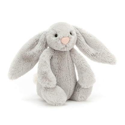 Baby Jellycat Bashful Kanin, Silver 18 cm