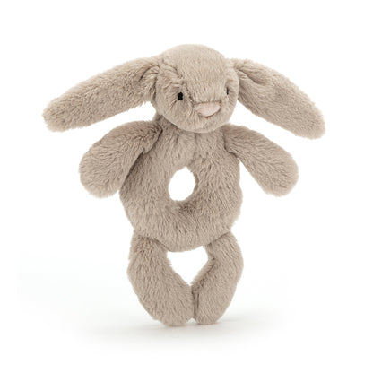 Baby Jellycat Bashful kanin, beige rangle