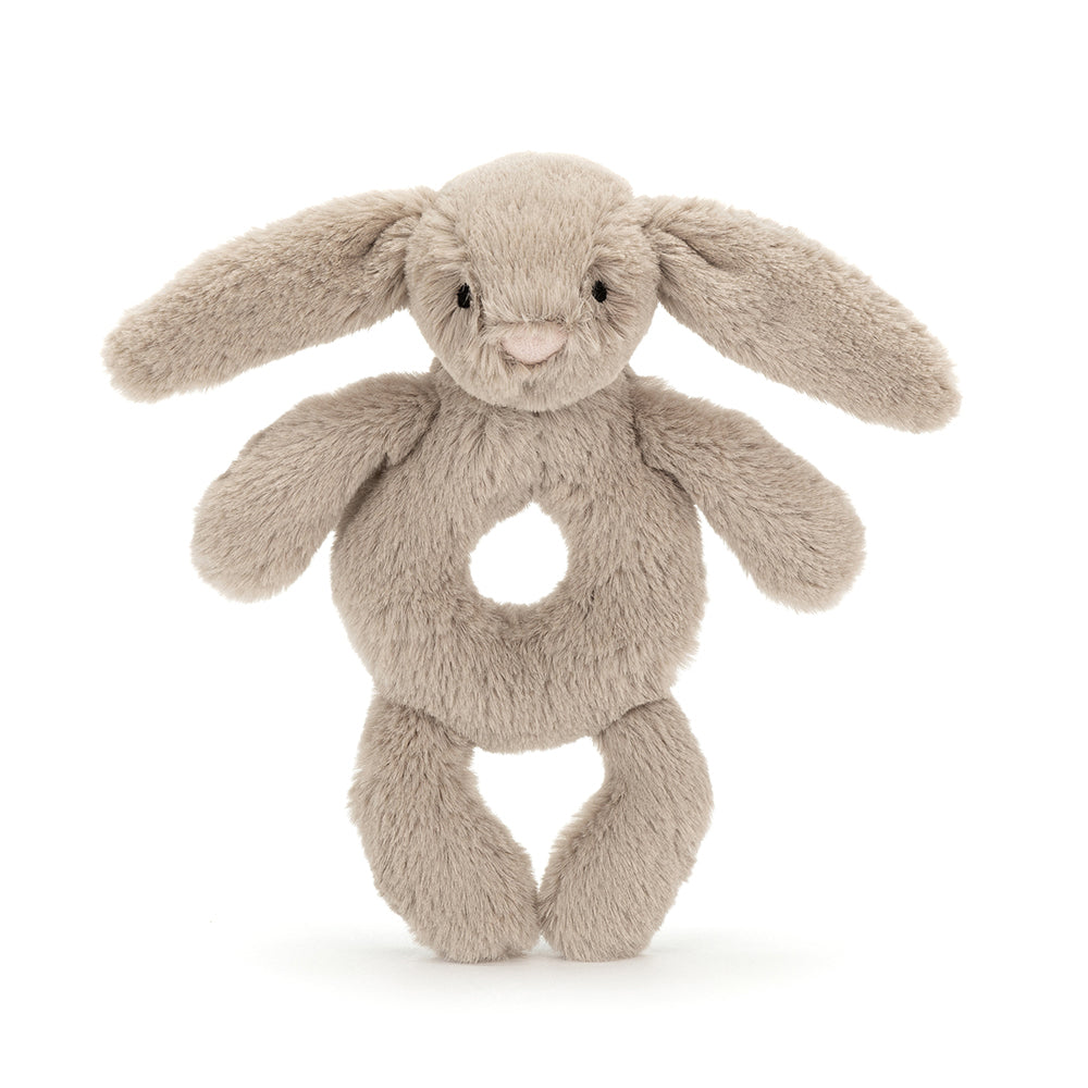 Baby Jellycat Bashful kanin, beige rangle