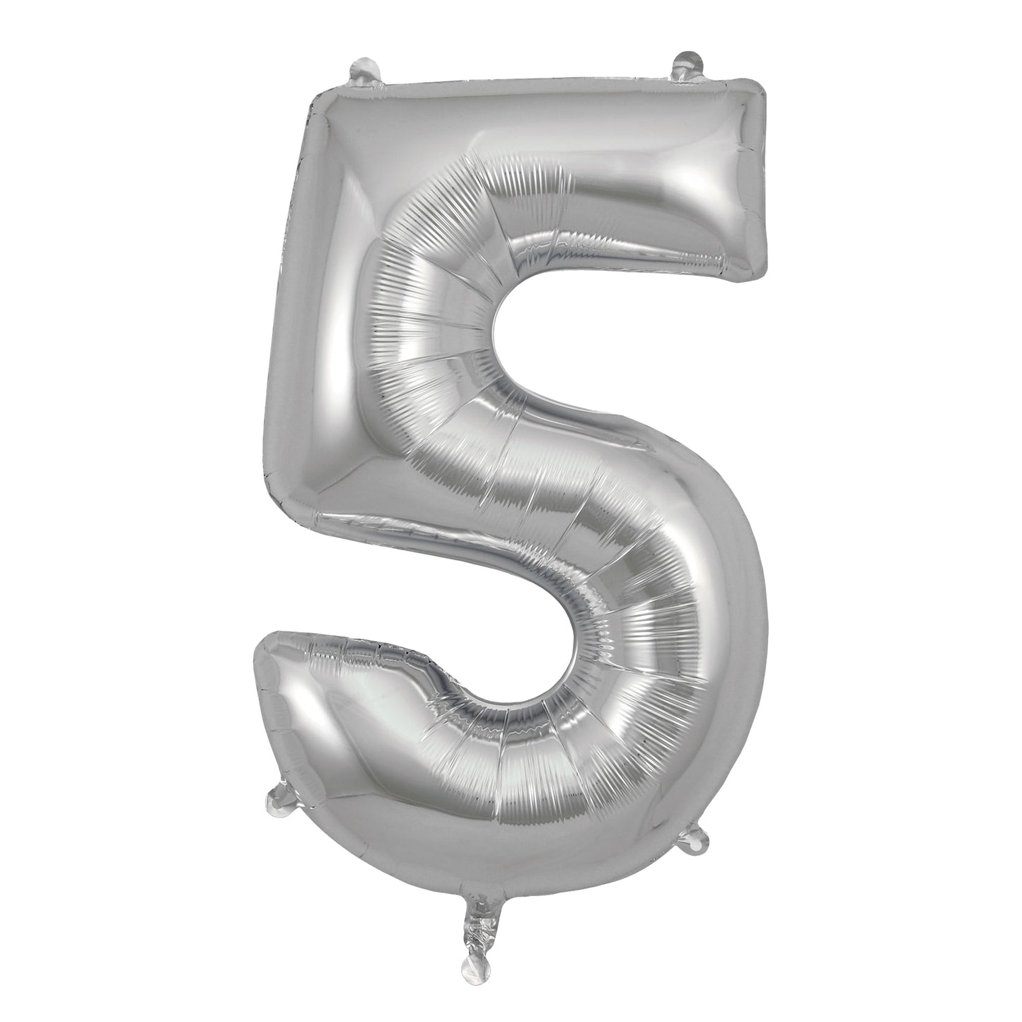 My Little Day Foil ballon nr.5 - Silver