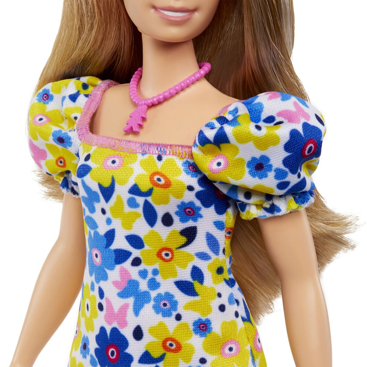 Barbie Fashionista Doll Yellow Blue Floral (DS)