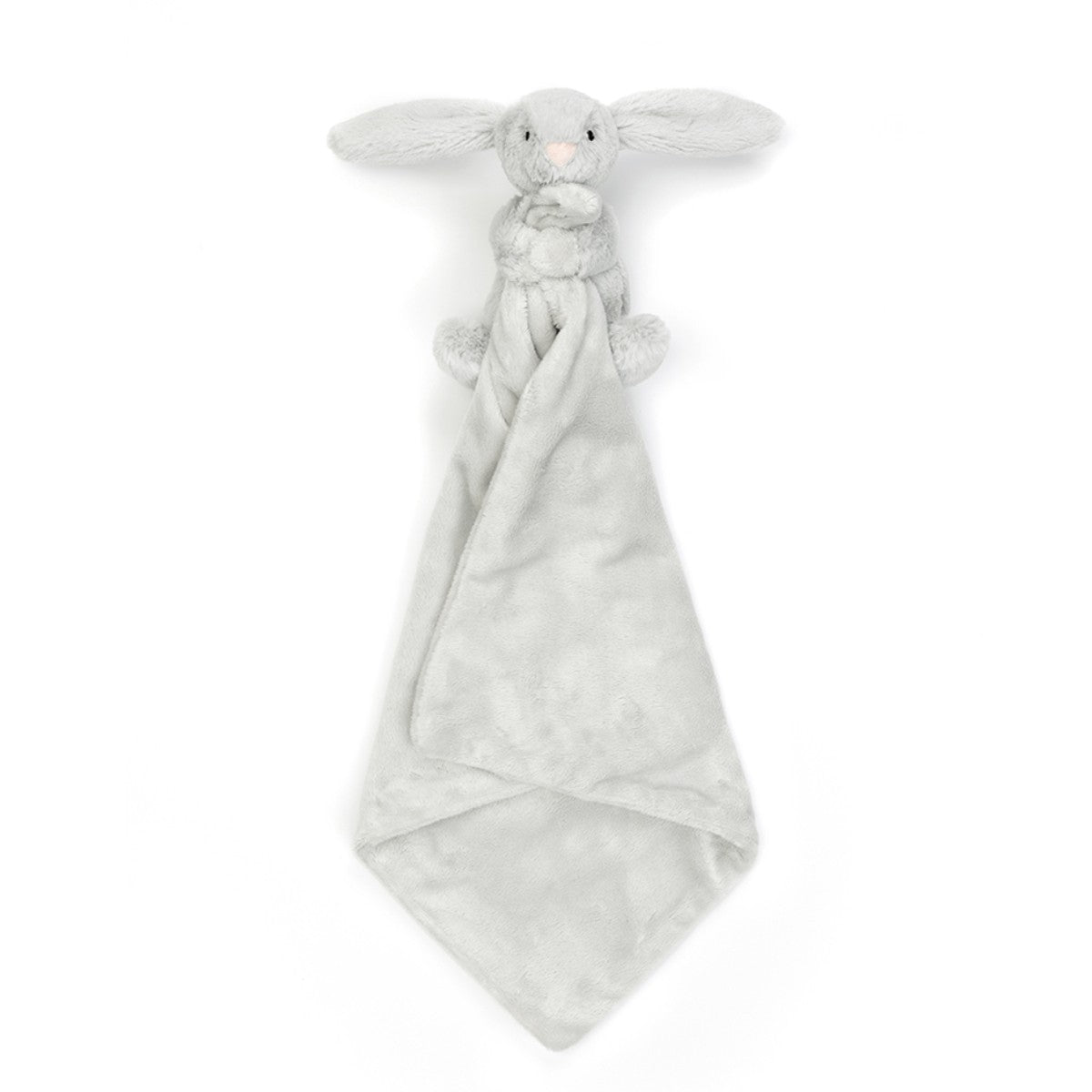 Baby Jellycat Bashful Kanin, Silver nusseklud