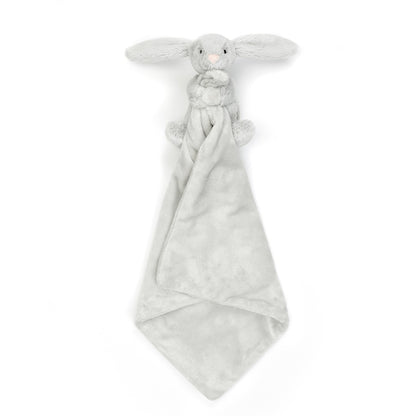 Baby Jellycat Bashful Kanin, Silver nusseklud