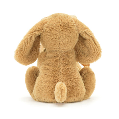 Jellycat Bashful hund, Toffee nusseklud