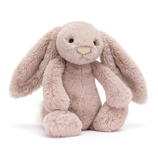 Jellycat Bashful kanin Luxe, Rosa 31 cm
