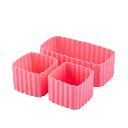 Little Lunch Box 3pk 'bento cups', strawberry