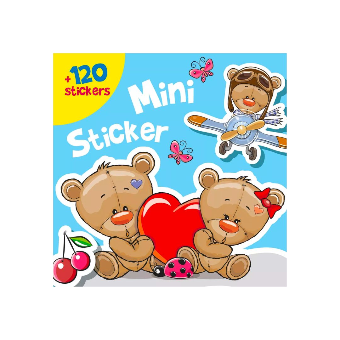 Bolden Mini stickers bog - Bamser