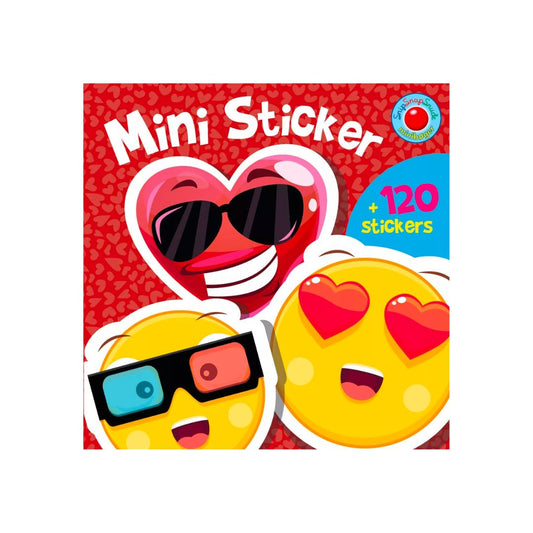 Bolden Mini stickers bog - Smileys