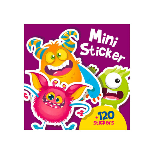 Bolden Mini stickers bog - Monstre