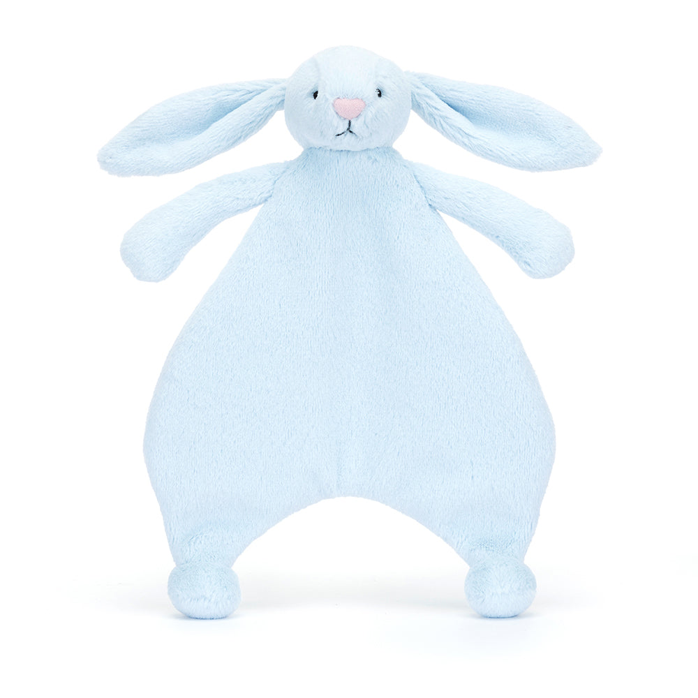 Baby Jellycat Bashful kanin, lyseblå putteklud