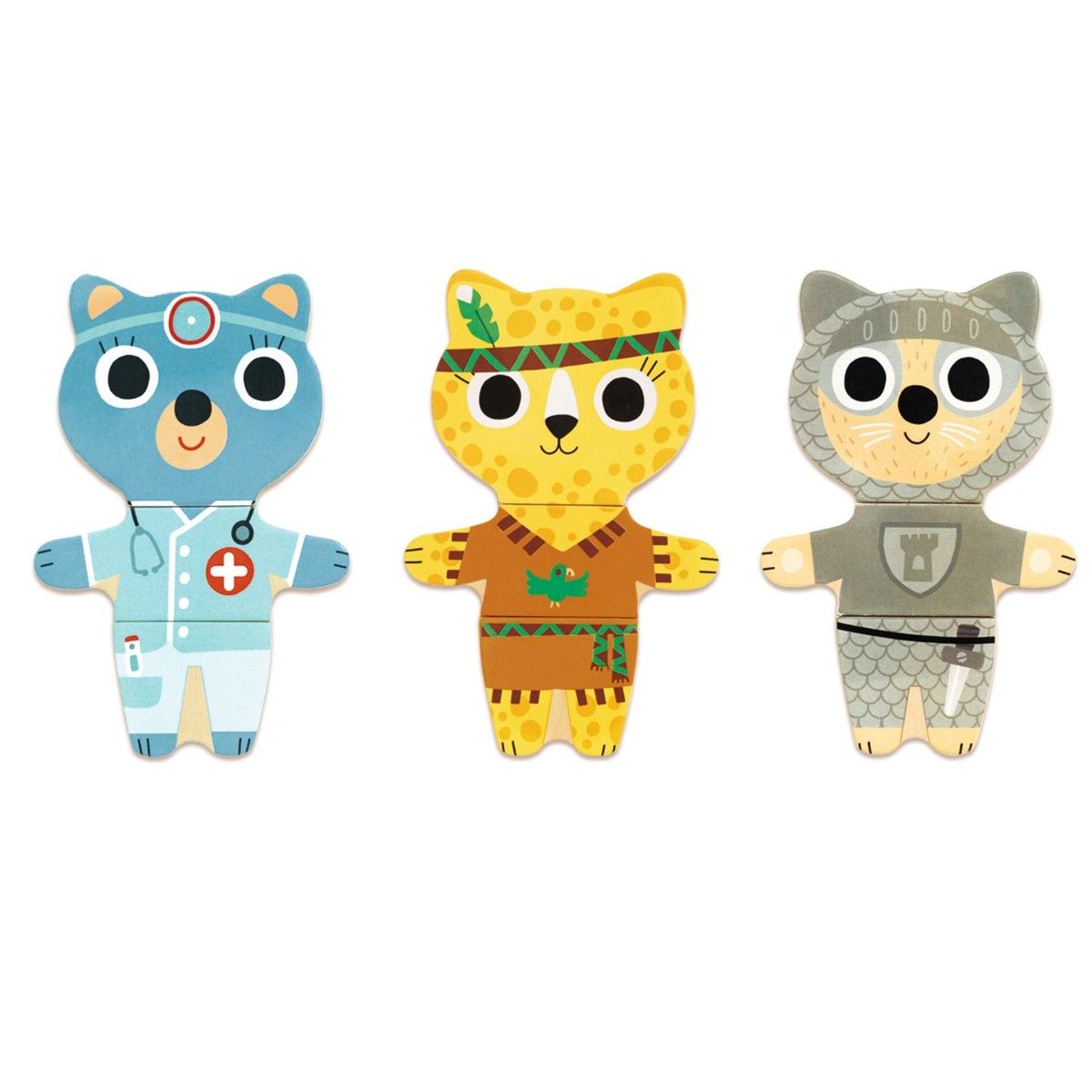 Djeco Dress up - mix, puslespil