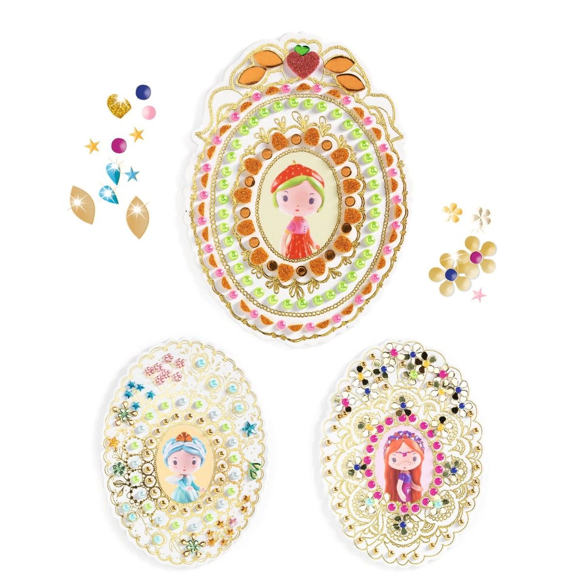 Djeco Tinyly Collage, Berry & Co