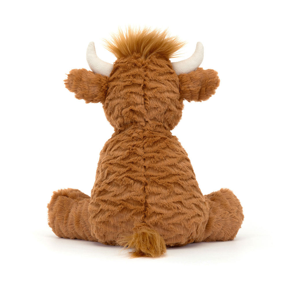 Jellycat Fuddlewuddle Højlandsko, 23 cm