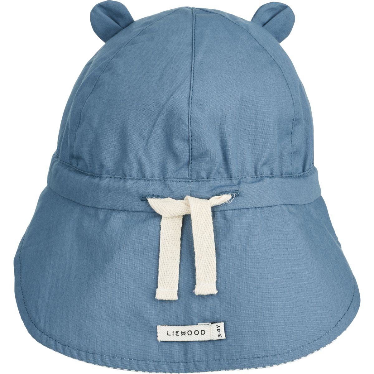 Liewood Gorm vendbar solhat str.3-4 år, stripe/blue