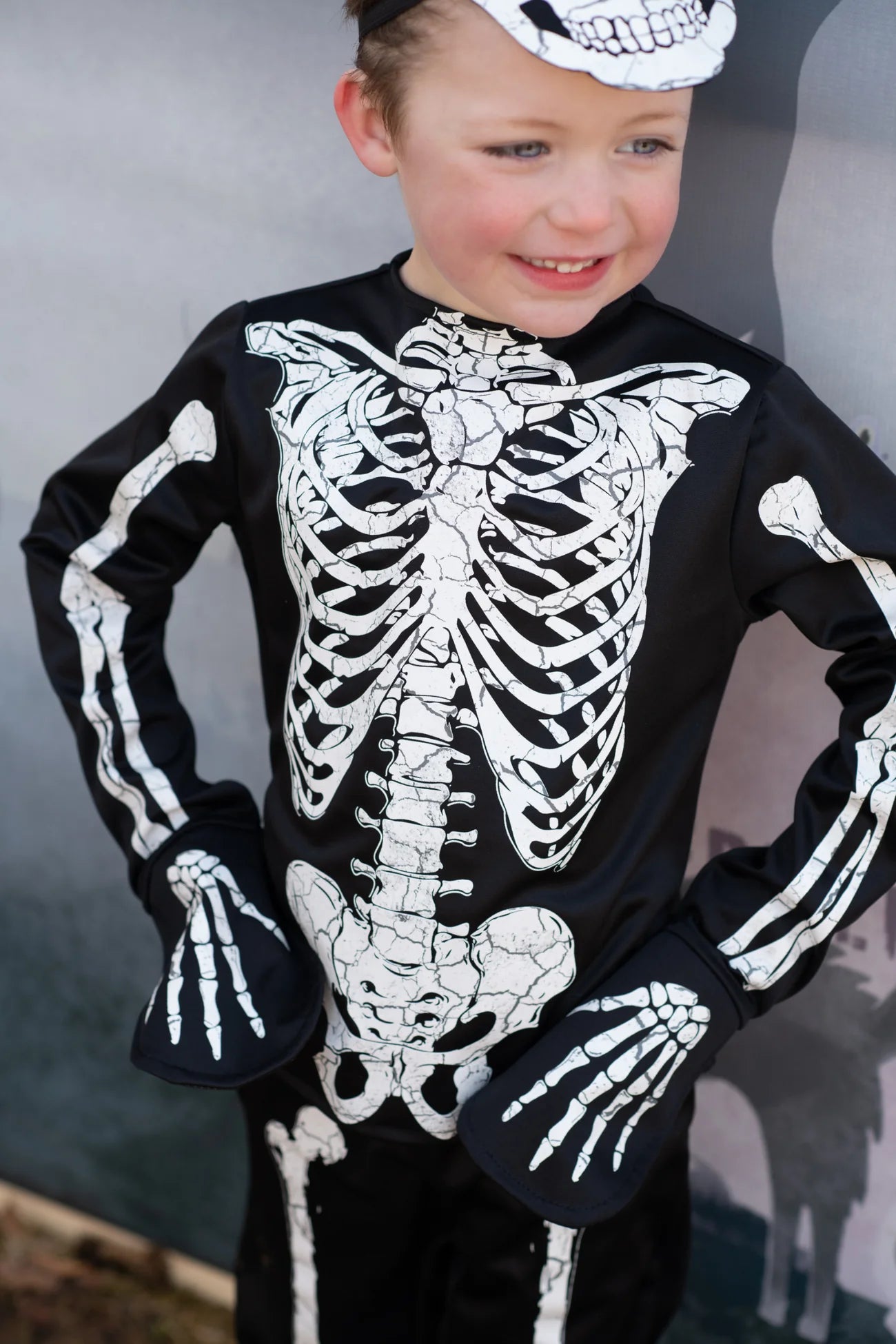 Great Pretenders Glow In The Dark Skelet, str. 3-4år