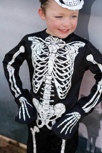 Great Pretenders Glow In The Dark Skelet, str. 3-4år