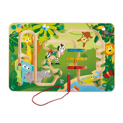 Hape Jungle magnetisk labyrint