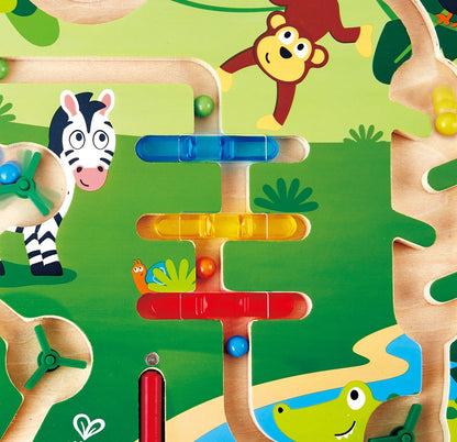 Hape Jungle magnetisk labyrint